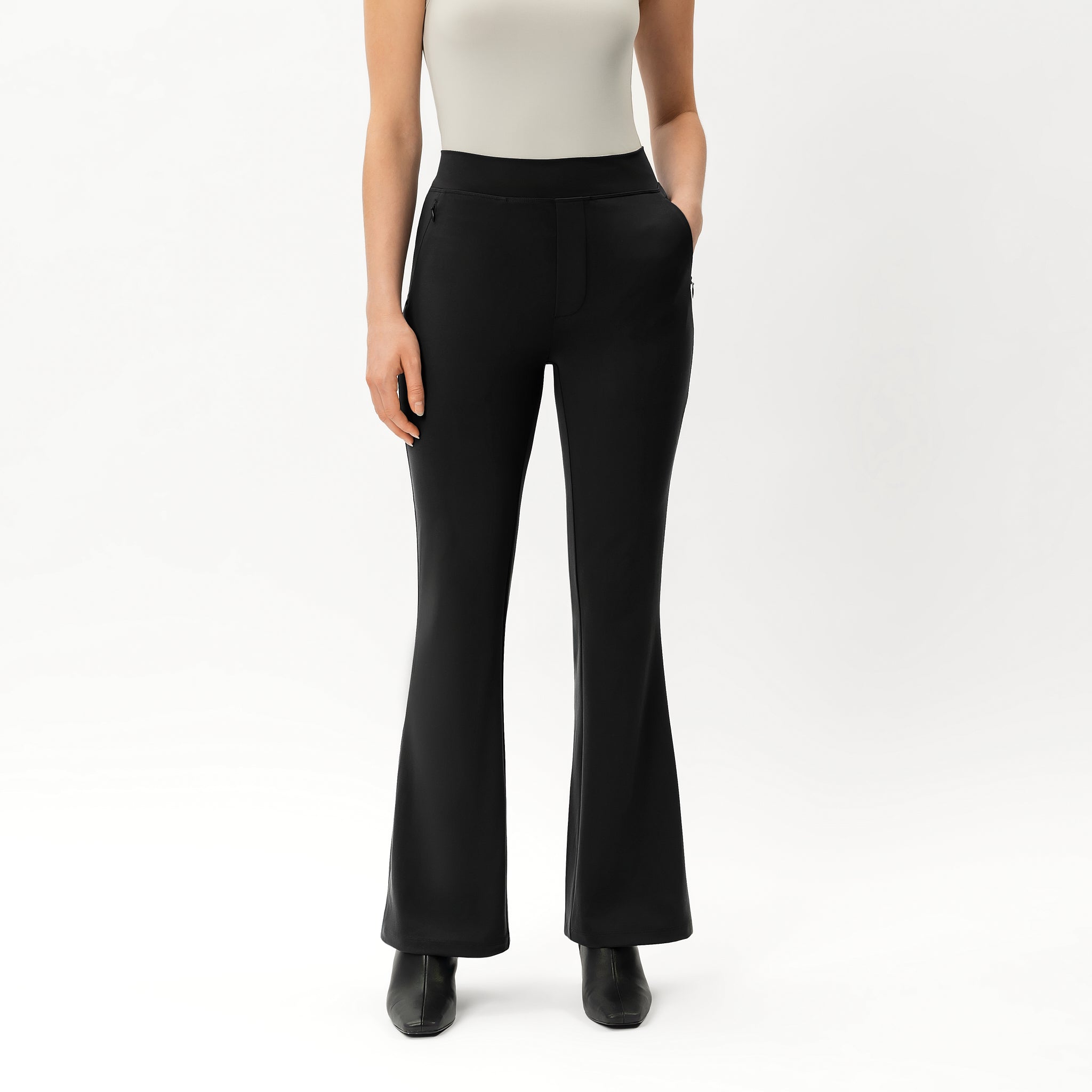 Ninepine - Asana Bootcut Pant Black 32" XL - Bottoms Ninepine - Asana Bootcut Pant Black 32" XL - Bottoms