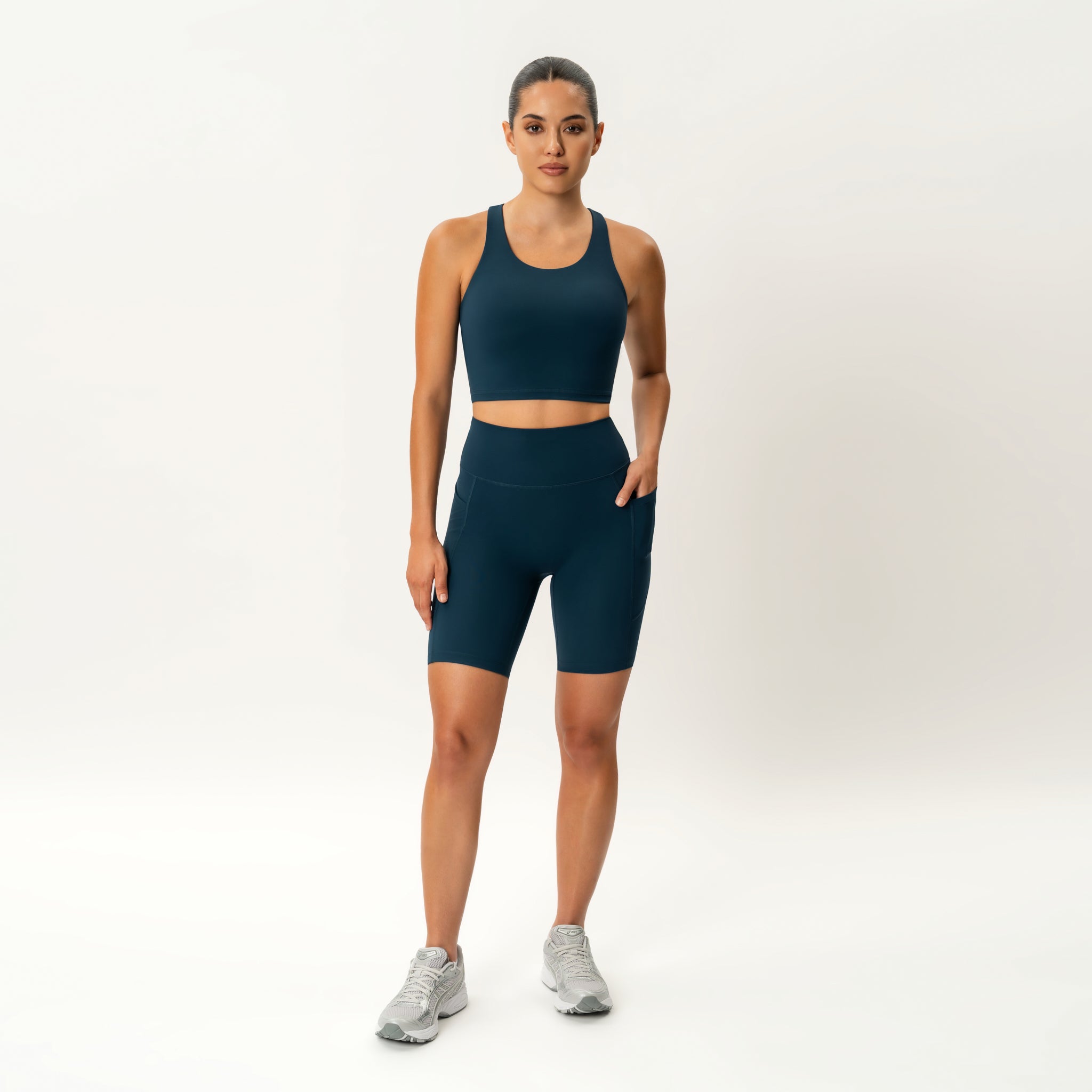 Asana Pocket Biker Short - Ninepine