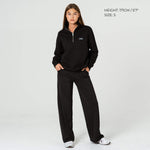 Quarter-Zip Relaxed Sweater - Ninepine