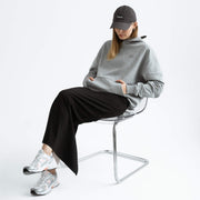 Relaxed Serif Hoodie