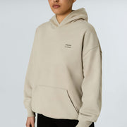 Relaxed Serif Hoodie