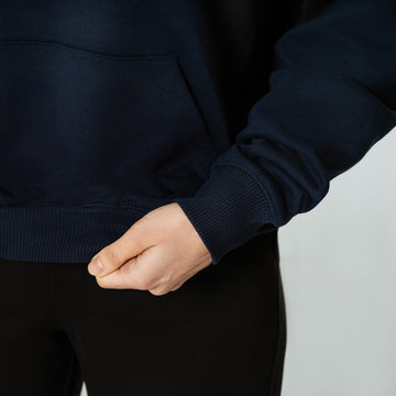 Relaxed Serif Hoodie