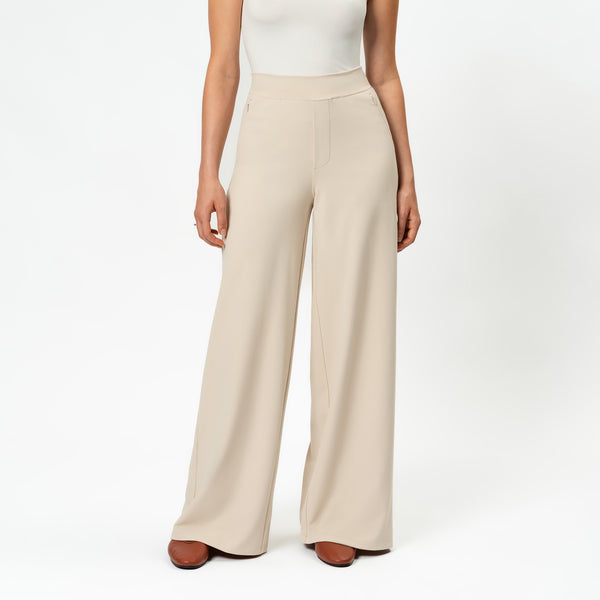 パンツ seed and soil Asana pants 2024-06-ASANAWIDE-BEIGE_AS_-