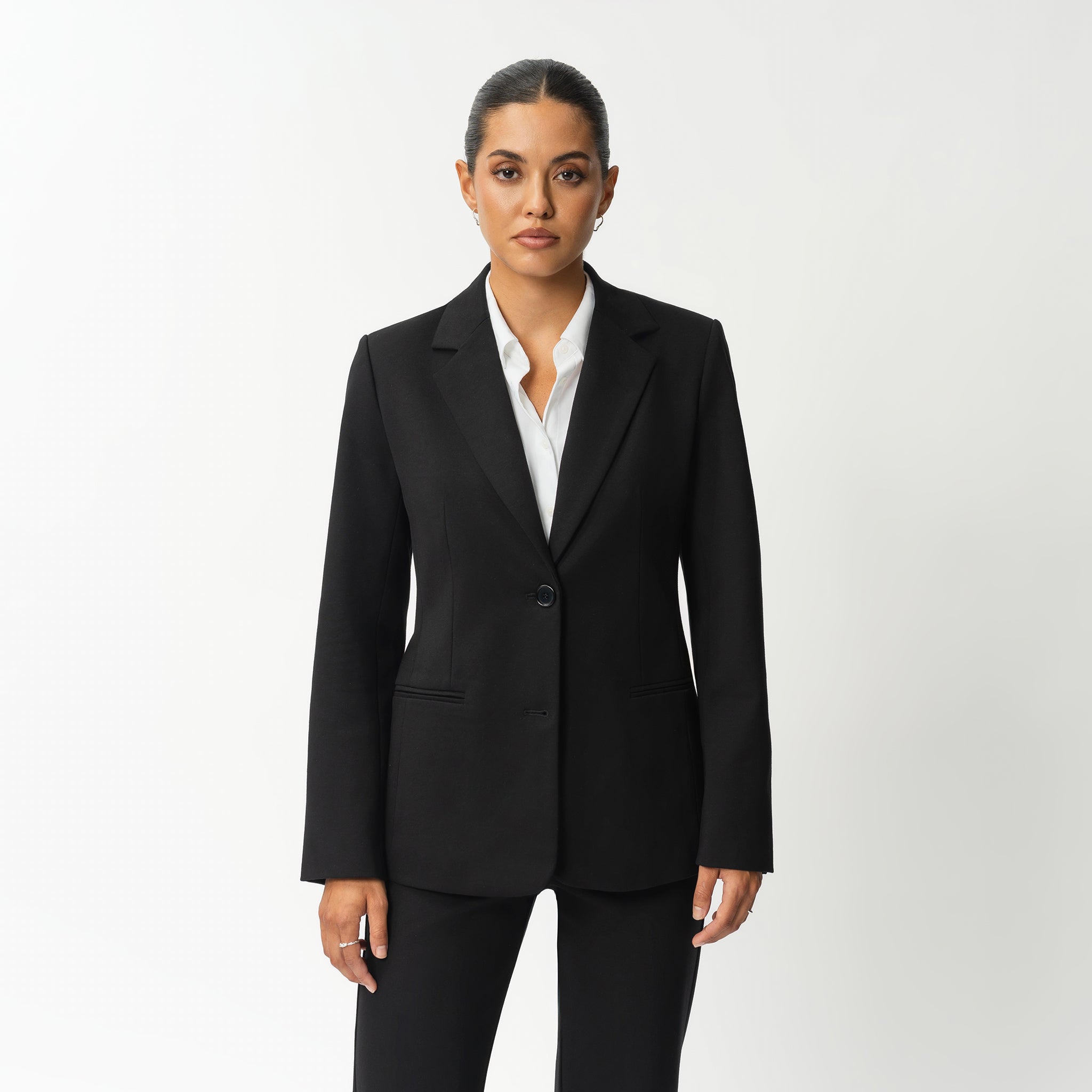 Maßgeschneiderter Ponte-Blazer – Ninepine