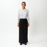 Tailored Ponte Maxi Skirt - Ninepine