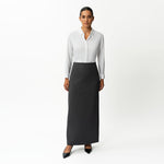 Tailored Ponte Maxi Skirt - Ninepine