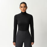 Soft Turtleneck Long-sleeve - Ninepine
