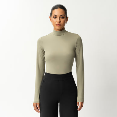 Soft Turtleneck Long-sleeve | Ninepine