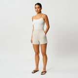 Light Ponte Shorts - Ninepine
