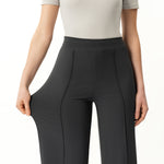Asana Relaxed Front Crease Pant - Ninepine