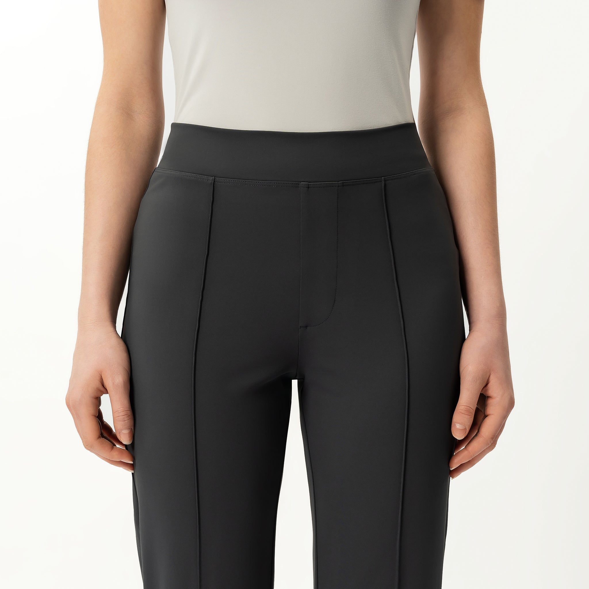 Asana Slim Front Crease Pant - Ninepine