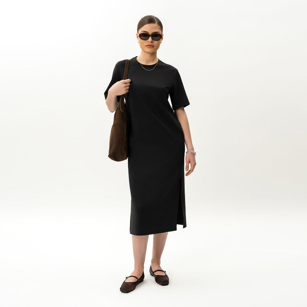 black t shirt dress amazon Amazon.com: Black Shirt Dress Women