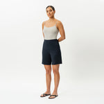 Light Ponte Shorts - Ninepine