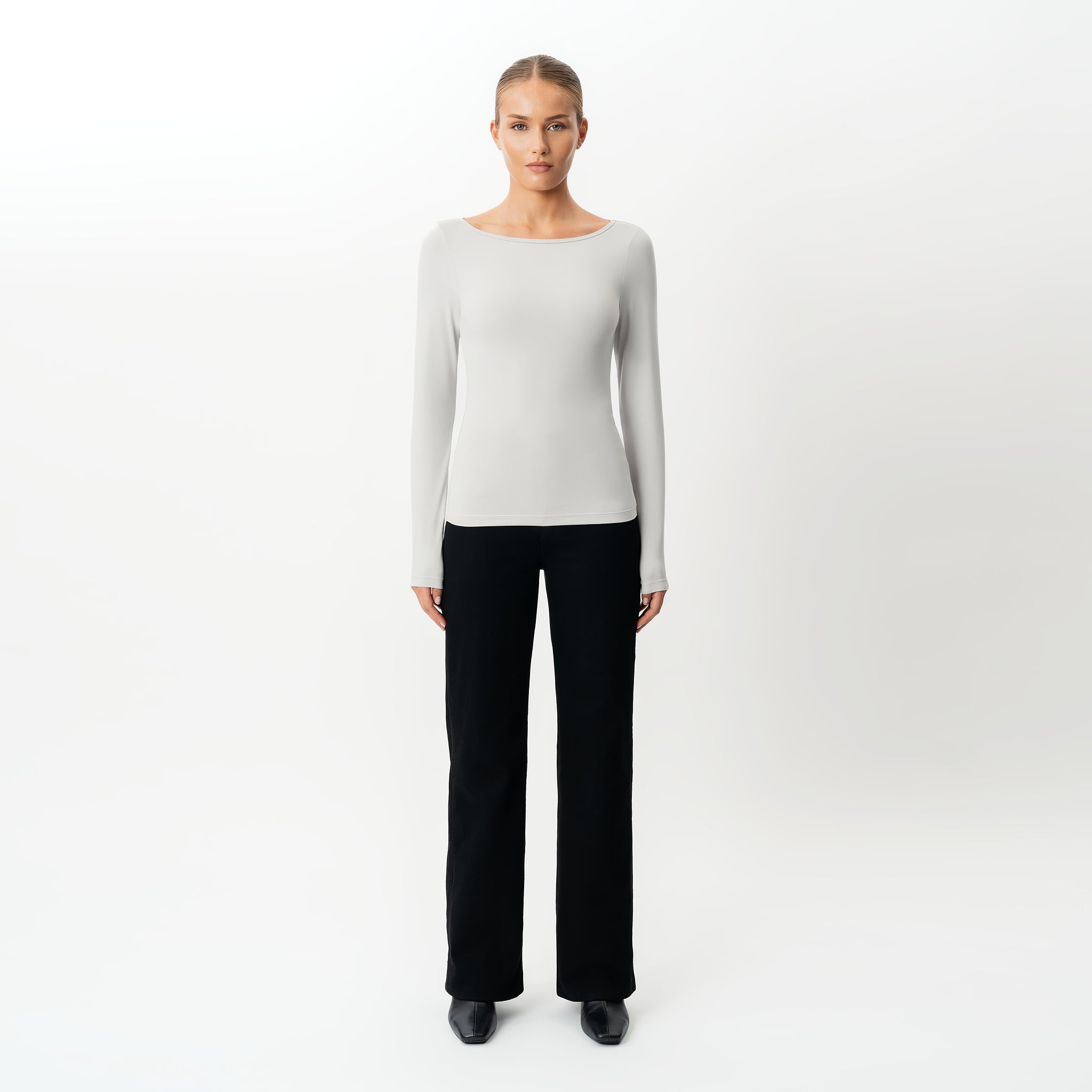 Soft Boatneck Long-sleeve - Ninepine