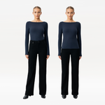 Soft Boatneck Long-sleeve - Ninepine