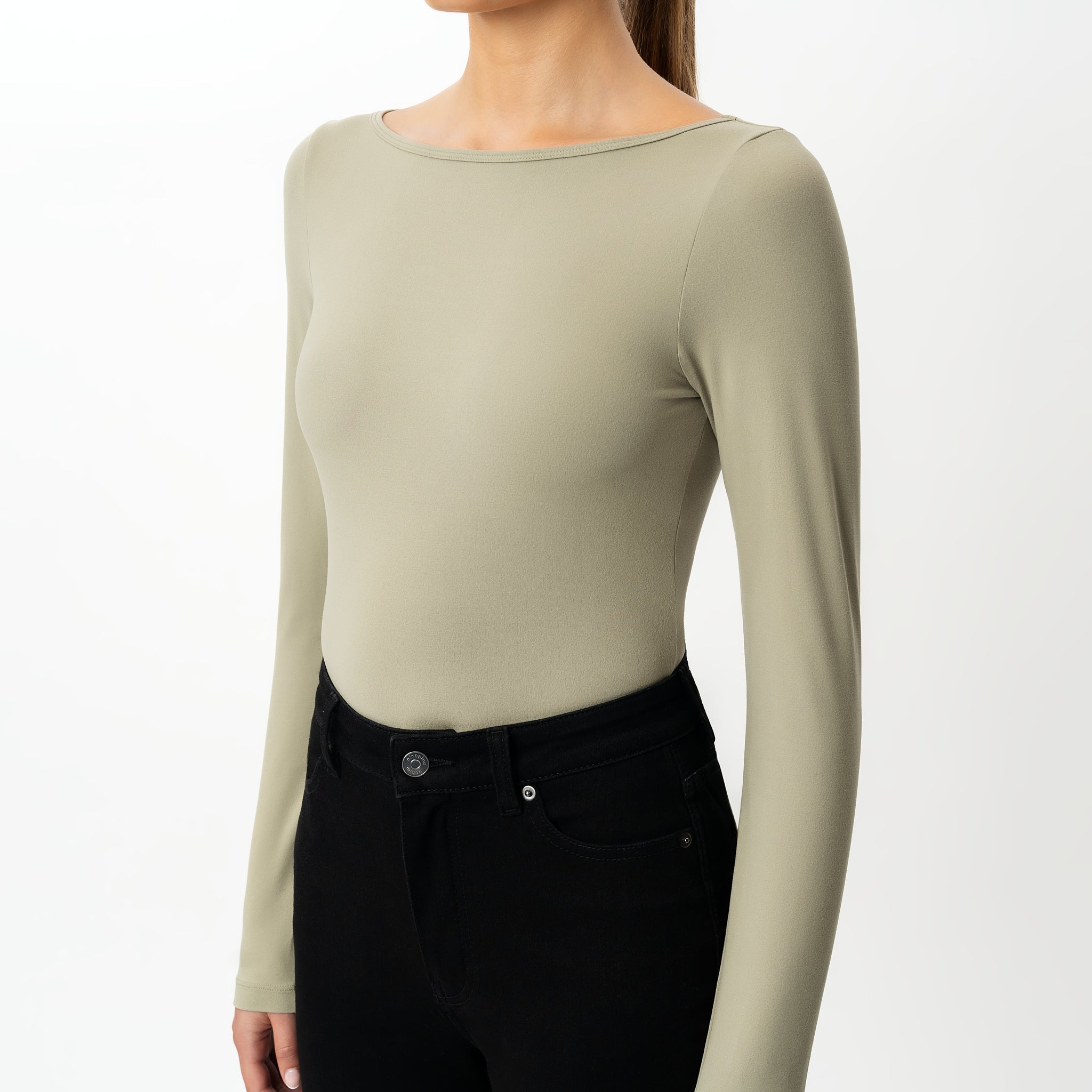 Soft Boatneck Long-sleeve - Ninepine