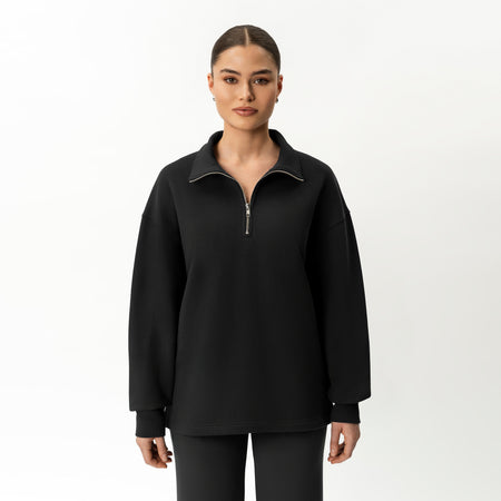 オルナー Quarter-zip Pullover | Ninepine