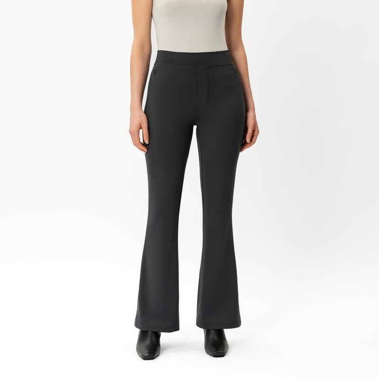 Ninepine - Asana Bootcut Pant Dark Grey 32" XS - Bottoms Ninepine - Asana Bootcut Pant Dark Grey 32" XS - Bottoms