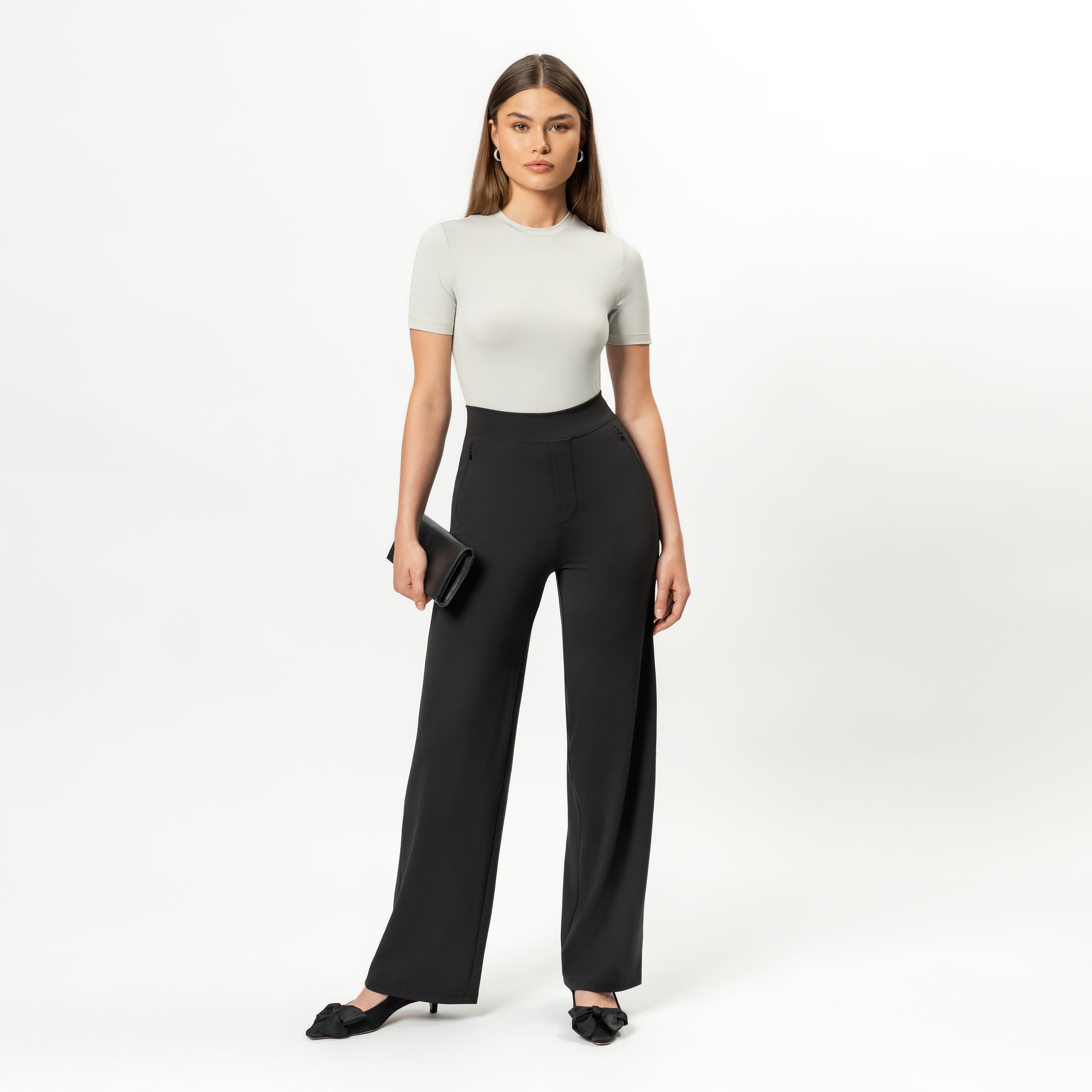 Asana Relaxed Straight Pant - Ninepine
