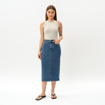 Stretchy ComfortDenim™ Skirt