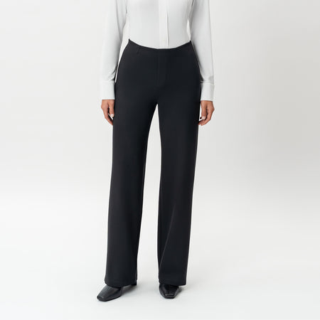 Tailored Ponte Relaxed Trouser