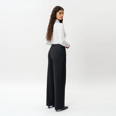 Tailored Ponte Relaxed Trouser