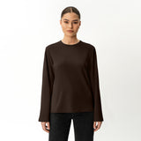 Pima Langarm-T-Shirt – Ninepine