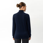 Merino Wool Relaxed Turtleneck - Ninepine