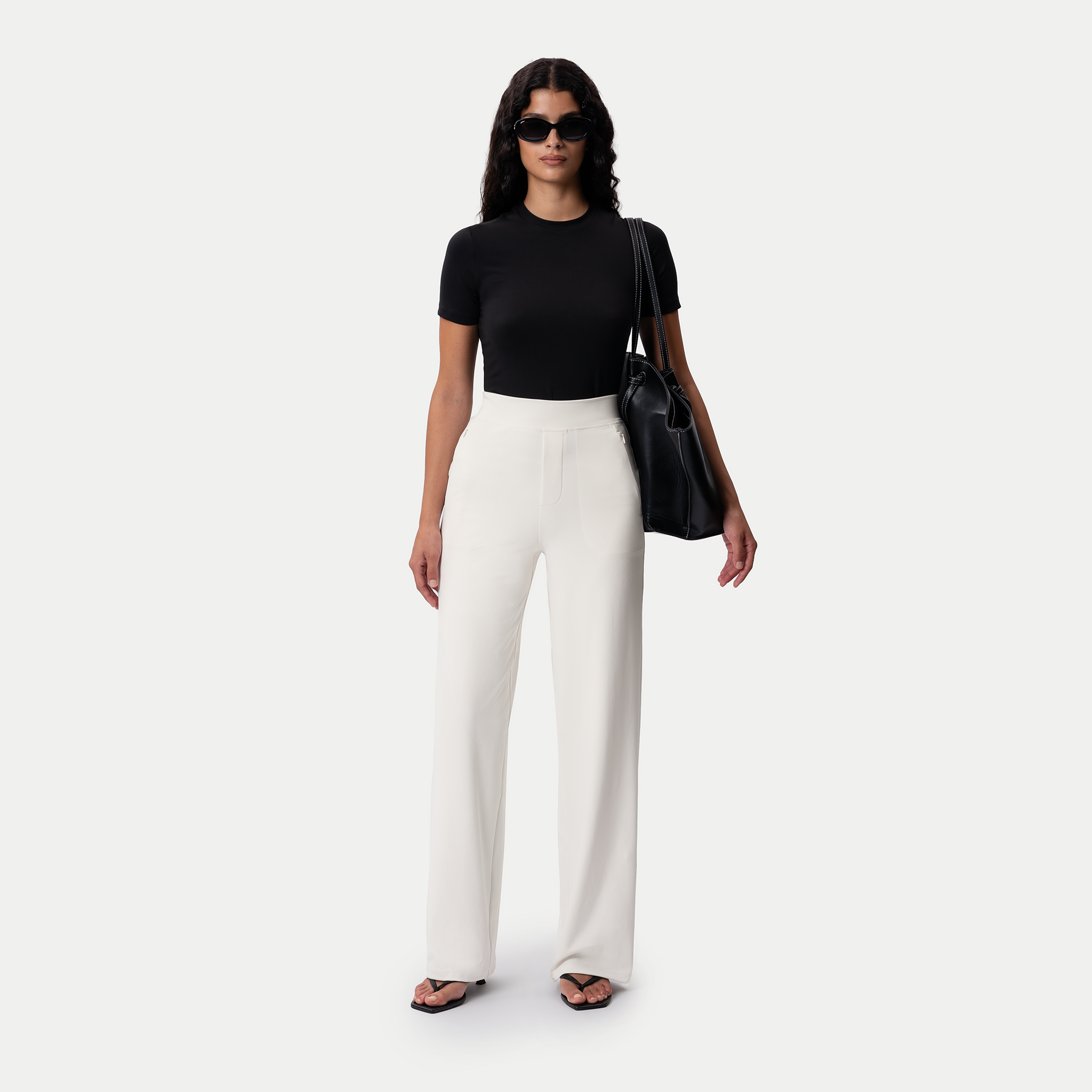 Asana Relaxed Straight Pant - Ninepine