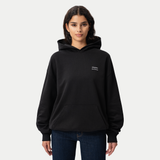 Entspannter Serif-Hoodie