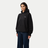 Entspannter Serif-Hoodie