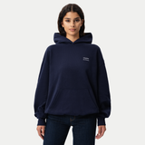Entspannter Serif-Hoodie