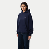 Entspannter Serif-Hoodie
