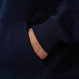 Entspannter Serif-Hoodie