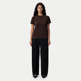 Tailliertes Pima-T-Shirt