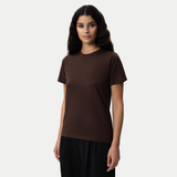Tailliertes Pima-T-Shirt