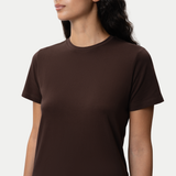 Tailliertes Pima-T-Shirt