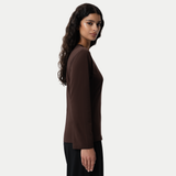 Pima Langarm-T-Shirt