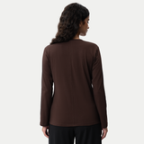 Pima Langarm-T-Shirt