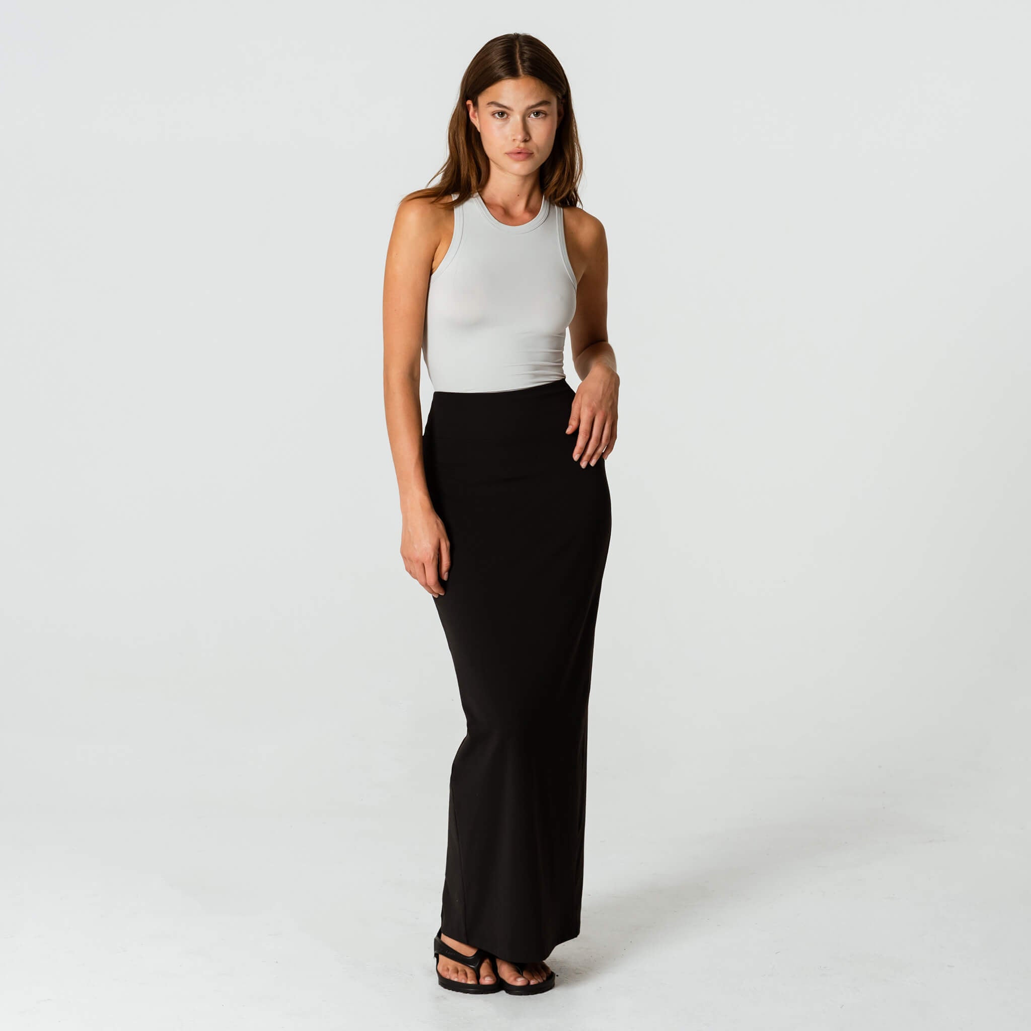 Asana Maxi Pencil Skirt