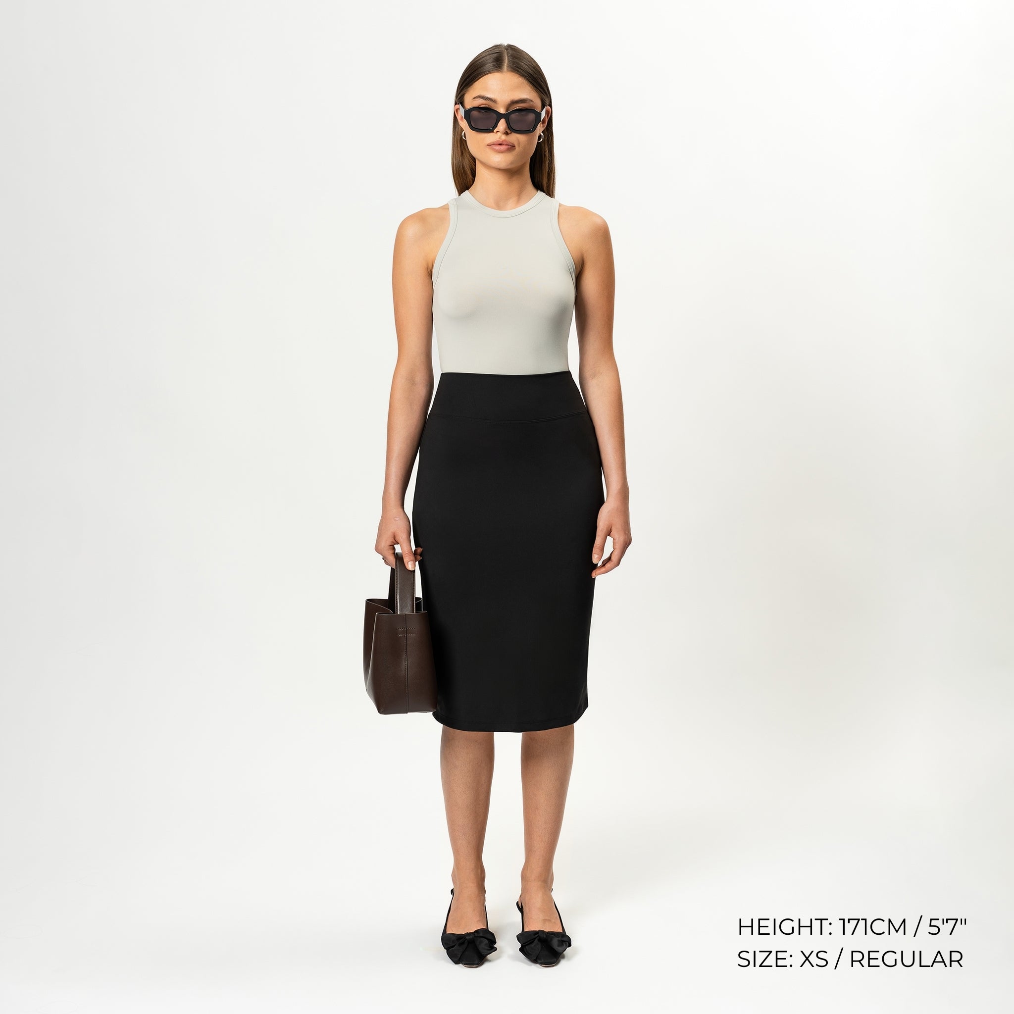 Asana Midi Skirt - Ninepine