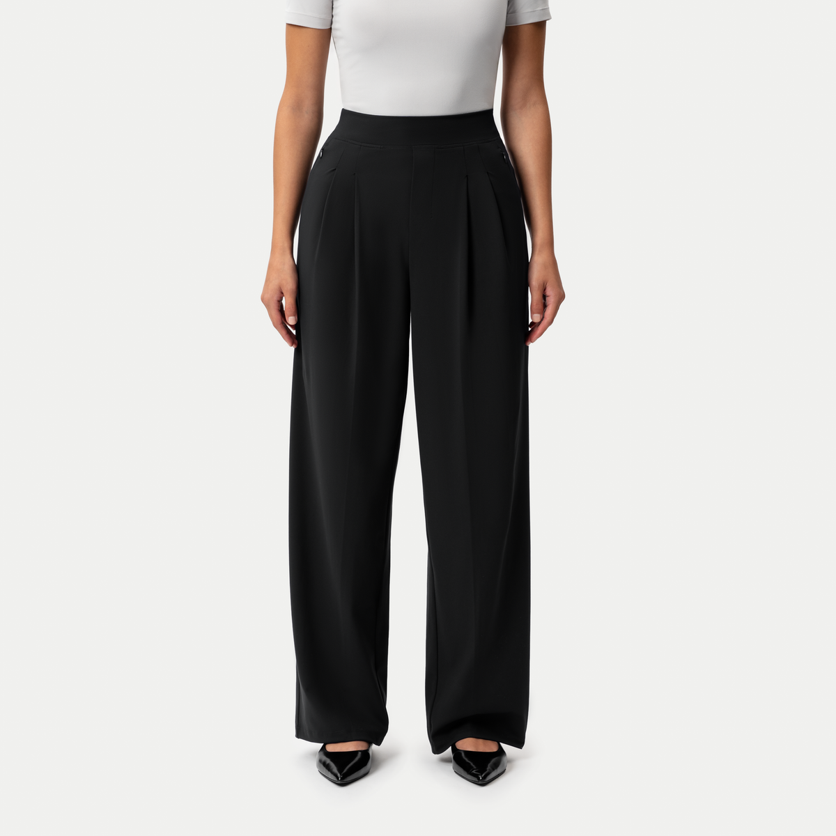 Asana Double Pleat Pant | Ninepine