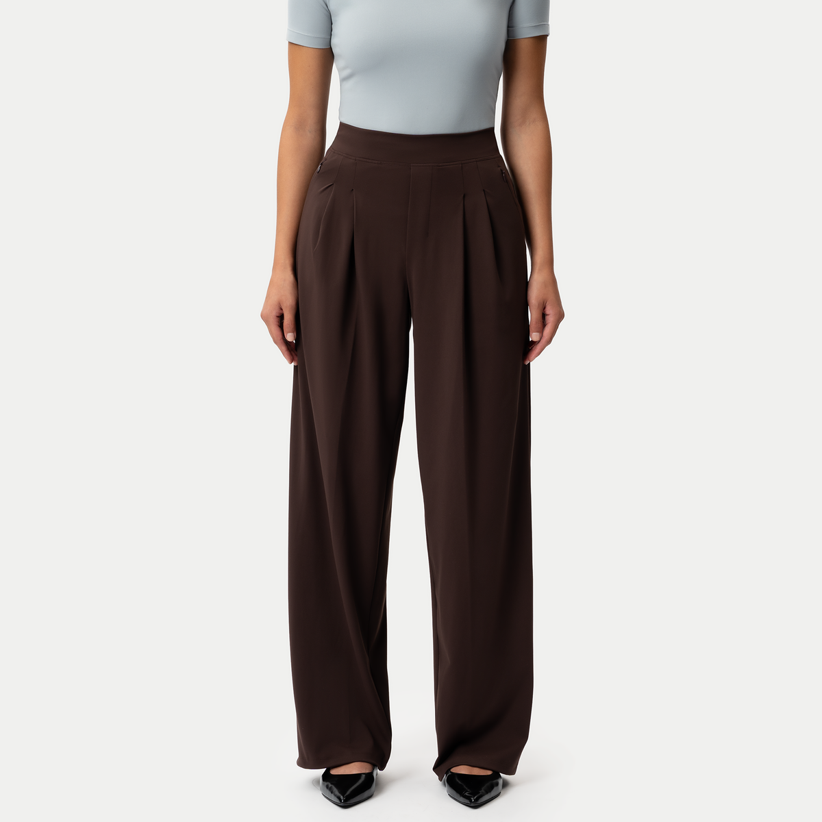 Asana Double Pleat Pant | Ninepine