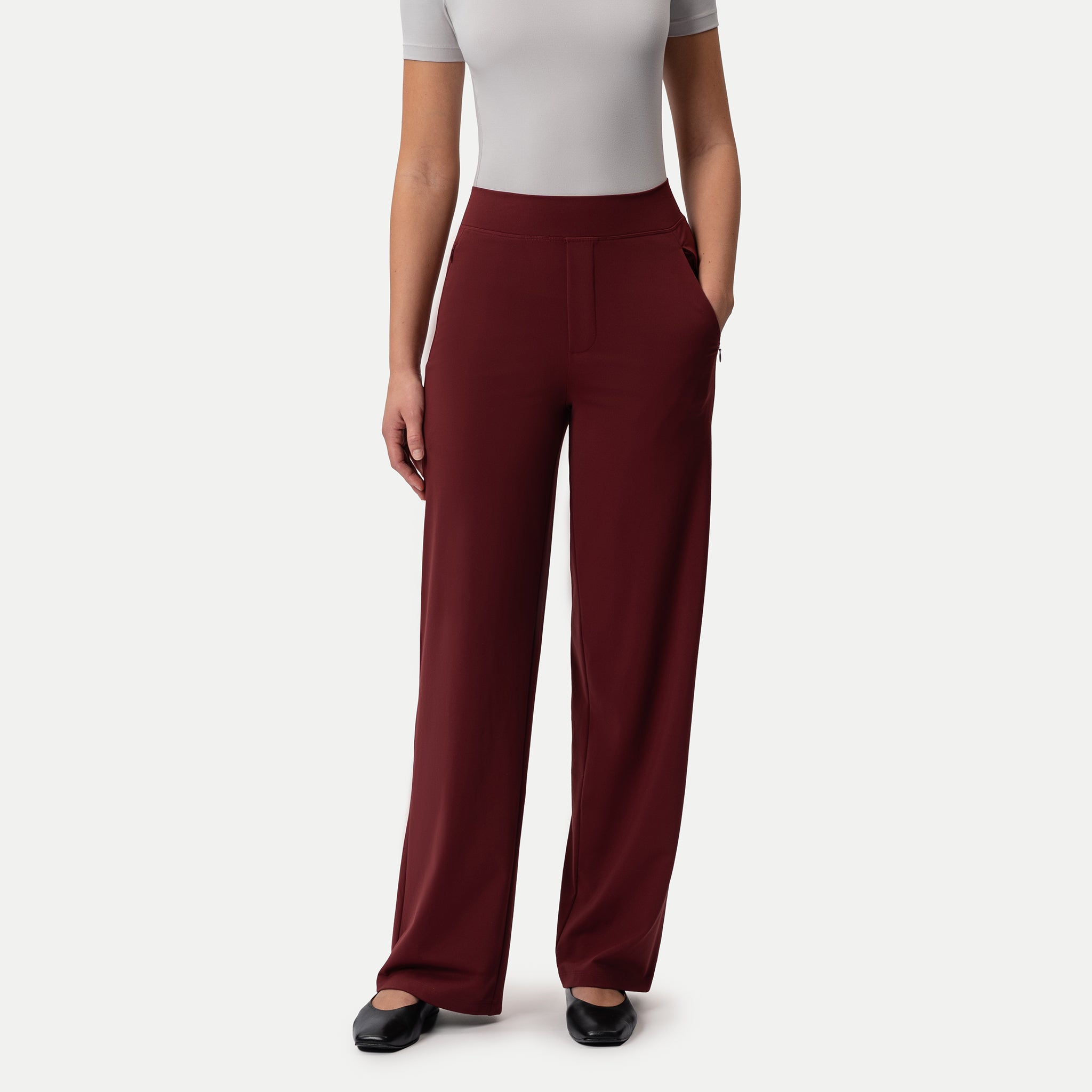 Asana Relaxed Straight Pant - Ninepine