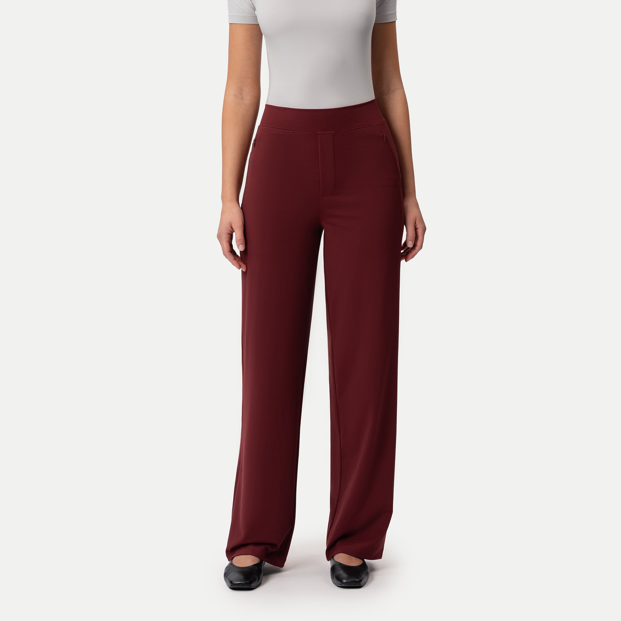 Asana Relaxed Straight Pant - Ninepine