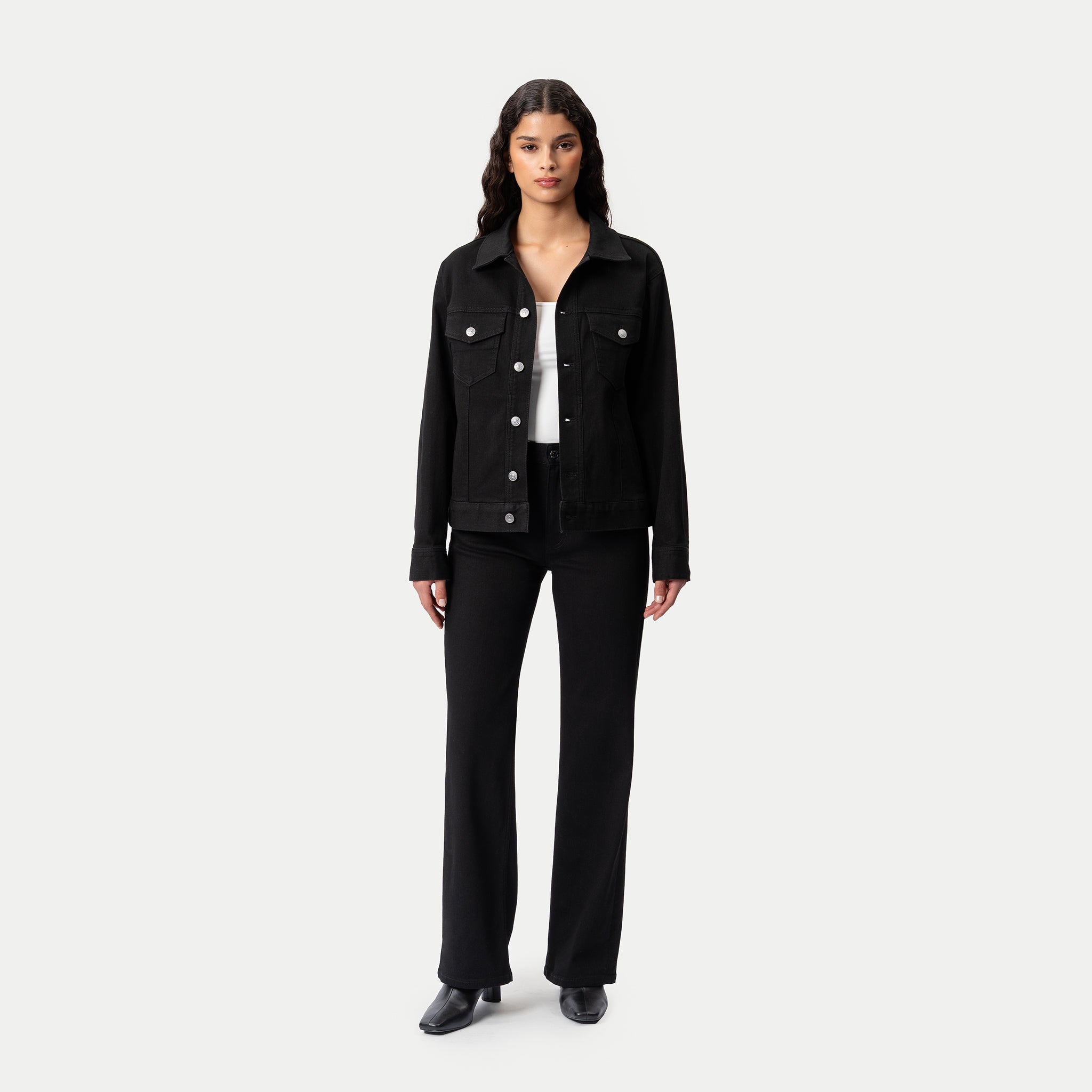Stretchy ComfortDenim™ Jacket - Ninepine