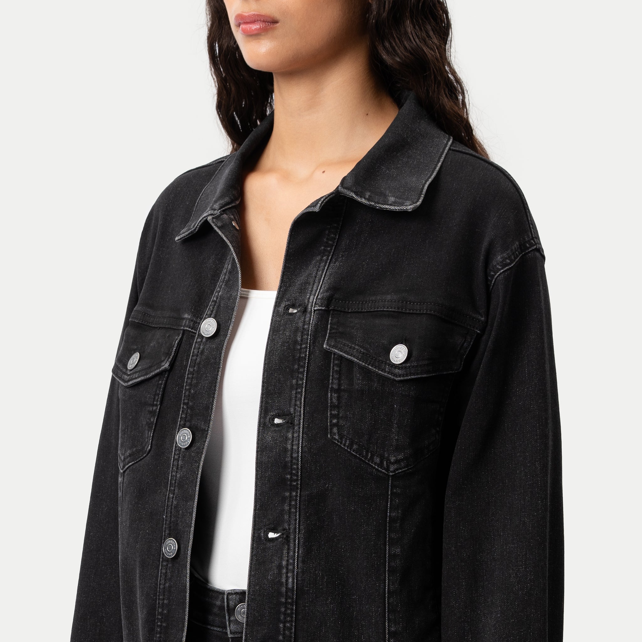 Elastische ComfortDenim™-Jacke – Ninepine