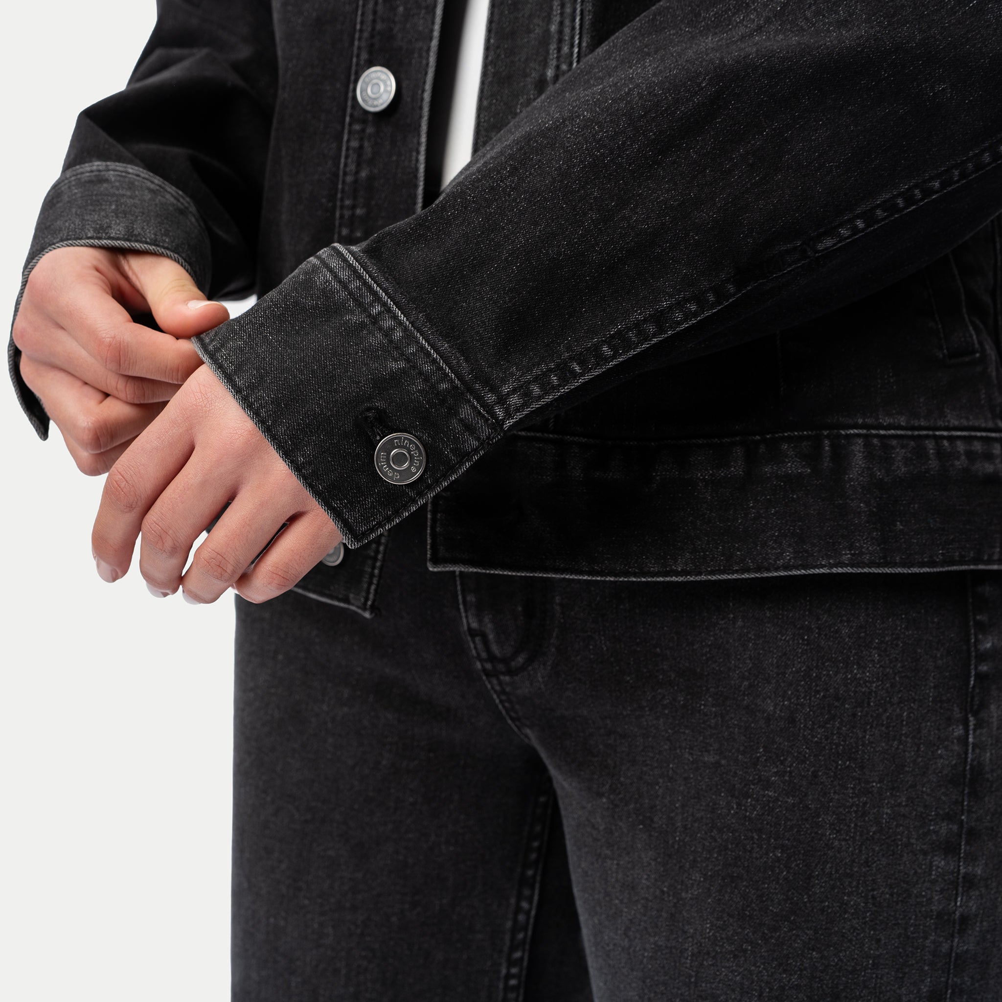 Elastische ComfortDenim™-Jacke – Ninepine
