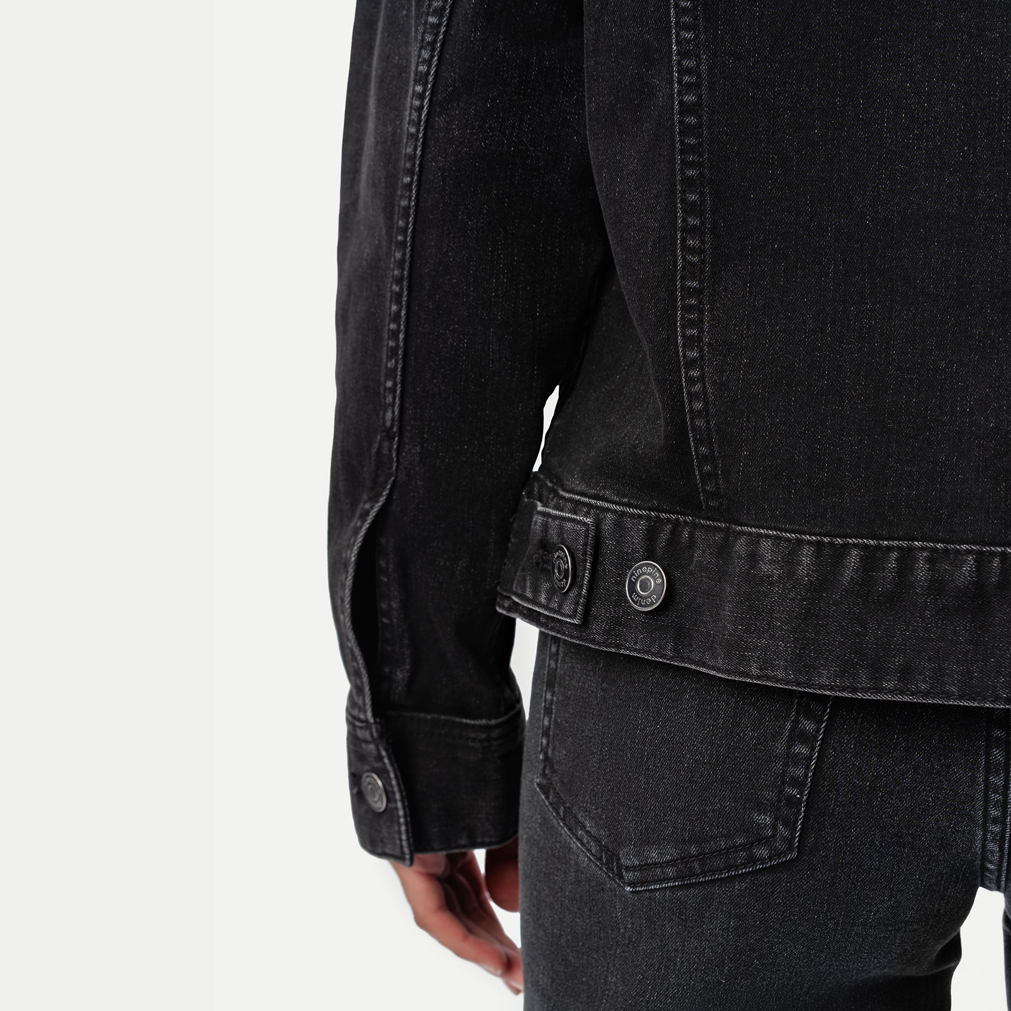 Elastische ComfortDenim™-Jacke – Ninepine