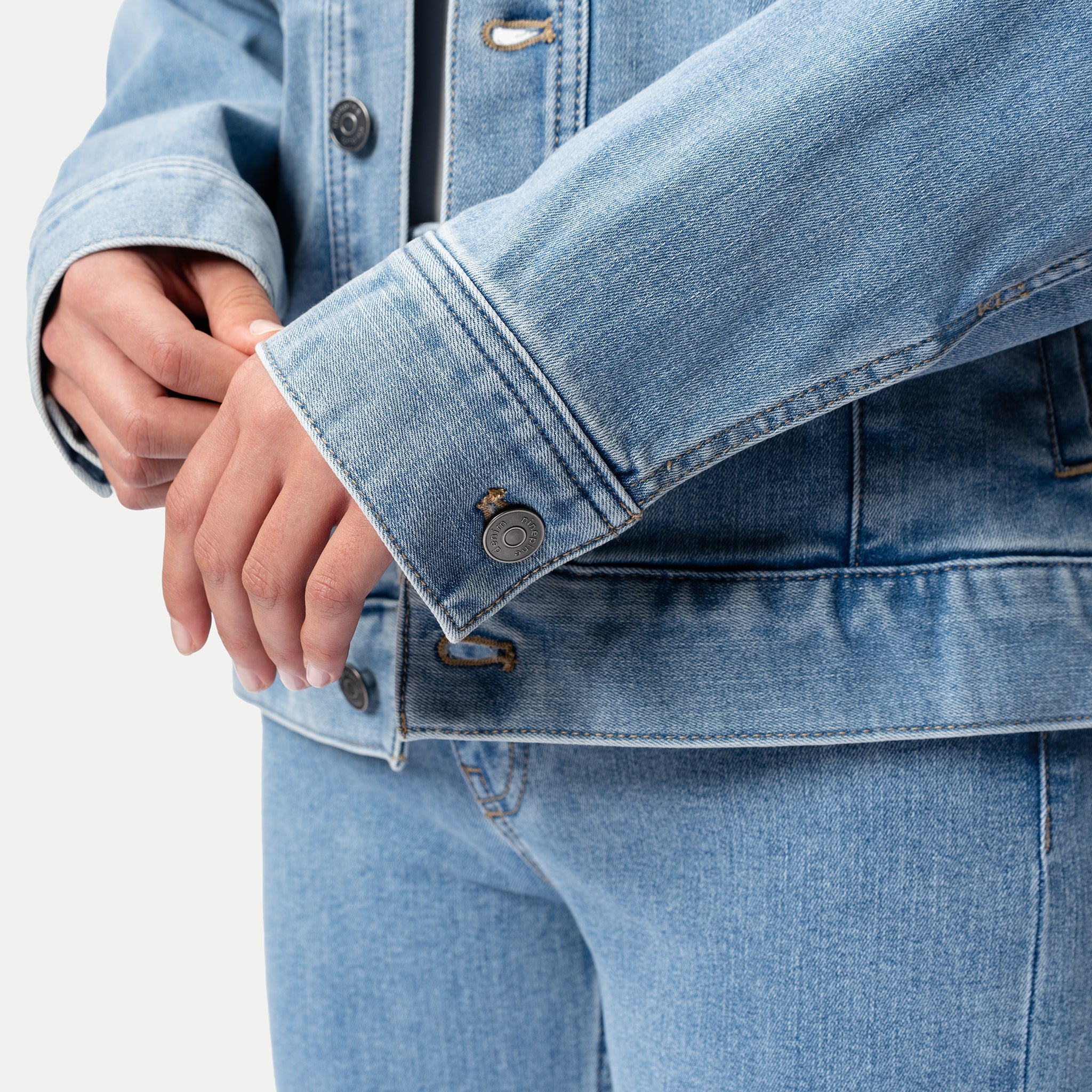 Elastische ComfortDenim™-Jacke – Ninepine